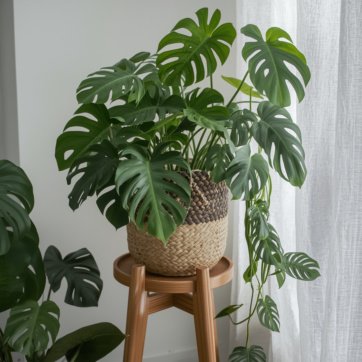 Shelf plant display